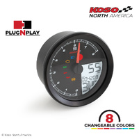 Koso TNT-B YAMAHA BOLT METER BLACK BEZEL