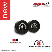 Koso ENG. TEMP & FUEL + ADAPT. BOX  (D2 NOT INCL.) 2014-23 BAGGER