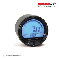 Koso DL-02R | Tachometer | for Harley-Davidson® - black
