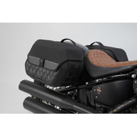 SW-Motech Legend Gear Side Bag System To Suit Harley-Davidson Softail Low Rider S (FXLRS) ST1 (2019 - Onwards) - BC.HTA.18.682.20000
