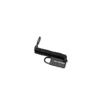 SW-Motech Cable lock for motorcycle luggage. Black. Combination lock. 180 cm. (BC.LOC.00.002.10100/B)