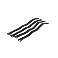 SW-Motech Velcro strap set. 4 pieces. With plastic loop. For PRO Rackpack (BC.ZUB.00.139.30000)