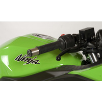 R&G Racing Bar End Sliders To Suit Kawasaki Models (Black)