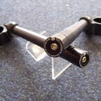 R&G Racing Bar End Sliders To Suit Gilles And Driven Clip Ons (Plain) Bars (Black)