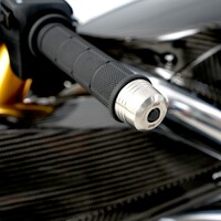 R&G Racing R&G Stainless Steel Bar Ends To Suit Honda CB1000R(+) '18-, NC700S/X, NC750S/X,  Integra 700/750, NT700V Deauville '06-'10 & NT1100 '22