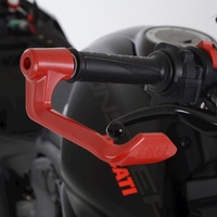 R&G Racing Brake Lever Guard To Suit Yamaha YZF-R6 / YZF-R7 (Red)