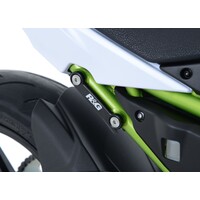 R&G Racing Rear Foot Rest Blanking Plates To Suit Kawasaki Z650 '17- and Ninja 650 '17