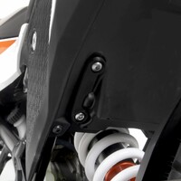 R&G Racing Rear Foot Rest Blanking Plate To Suit KTM 390 Adventure '20- (LHS)