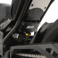 R&G Racing Rear Foot Rest Blanking Plate To Suit Yamaha XSR900 '22- (Single, Central Piece)