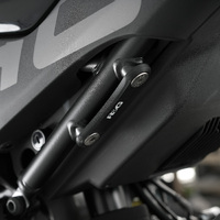 R&G Racing Rear Foot Rest Blanking Plates To Suit CFMoto 450SS/SR '23- (LHS)