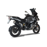 HP Corse Bmw R 1200 Gs Adventure 13-18 4-TRACK R Black Exhaust