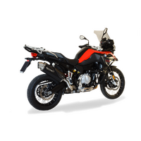 HP Corse Bmw F 750/850 Gs Adventure 18-20 4-TRACK R Black Exhaust