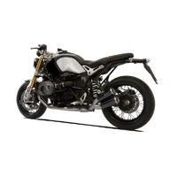 HP Corse Bmw R Nine T 14-16 GP-07 Black (dual Muffler, Low Position) Exhaust