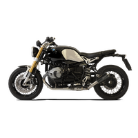 HP Corse Bmw R Nine T 14-16 GP-07 Black (single Muffler, Low Position) Exhaust