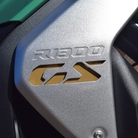 Pyramid Decals | BMW R 1300 GS Infill Panel Insert | Gold | Set Of 2