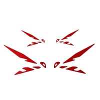 Pyramid Decals | Red | Honda CB750 Hornet Logo Set Of 4
