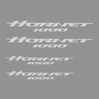 Pyramid Decals - Hornet Logo Set Of 4 | White | Honda CB1000 Hornet 2025>Current