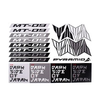 Pyramid Decals | Yamaha MT-09 | Set Of 21