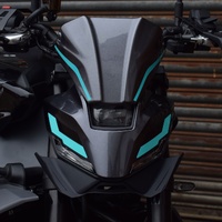 Pyramid Decals | Midnight Cyan Headlight Decal | Yamaha MT-09 2024>Current
