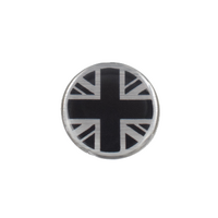 Pyramid Great Britain Decal | Silver & Black