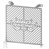 R&G Racing Branded Radiator Guard To Suit Aprilia RS660 '21- Tuono 660 '21-