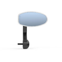 Rizoma Reverse Retro Mirror (Silver)