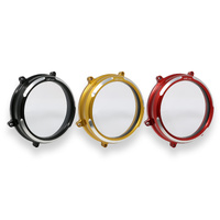 CNC Racing Clear oil bath clutch cover Ducati Panigale BICOLOR