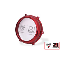 CNC Racing Clear oil bath clutch cover Ducati Panigale V4 - Troy Bayliss Limited Edition