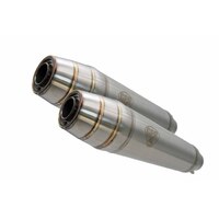 GPR Deeptone Inox Cafè Racer Exhaust To Suit Suzuki Sv 650 - S (1999-2002)