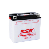 SSB PowerSport Extra Heavy Duty Battery (DG 2794) (CB18L-A)