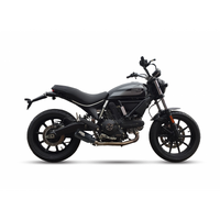 IXIL SLIP ON - RACE XTREM BLACK To Suit DUCATI SCRAMBLER 400 (KA)