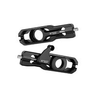Bonamici Racing Chain Adjuster With Caliper Support To Suit Yamaha YZF-R6 (2017 - Onwards) - Black