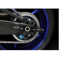 Bonamici Racing Chain Adjuster To Suit Yamaha YZF-R9 (2025 - Onwards) - Black