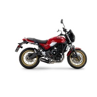 GPR Exhaust To Suit Kawasaki Z 650 RS 2024-2025, M3 Black Titanium, Racing full system exhaust, including removable db killer/spark arrestor 