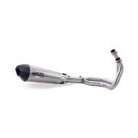 GPR Exhaust To Suit Ktm Rc 8 R 2008-2014, New Grand Prix Evo Titanium, Homologated legal full system exhaust, including removable db killer and cataly