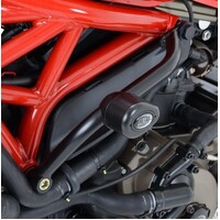 R&G Racing Crash Protectors - Aero Style To Suit Ducati Monster 821, 1200, R & S '14-
