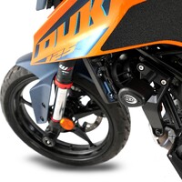R&G Racing Crash Protectors- Aero Style To Suit KTM 125/250/390 '24-,Husqvarna Vitpilen 401 '24-