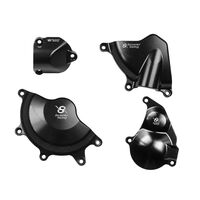 Bonamici Racing Engine Guard Set To Suit BMW S 1000 RR 2019 - Onwards (Black)