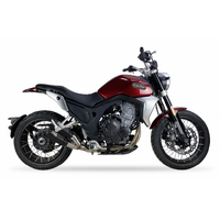 IXIL SLIP ON - DUAL RACE XTREM BLACK To Suit MACBOR EIGHT MILLE 500 SCR - STR 2022