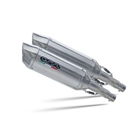 GPR Exhaust To Suit  Ducati Super Sport 800 Ss 2003-2007, Furore-X Inox, Dual Homologated legal slip-on exhaust including removable db killers and lin