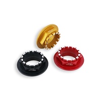 CNC Racing Rear wheel nut RH BICOLOR