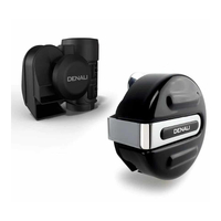 Denali SoundBomb V-Twin Dual-Tone Air Horn with Cover - Chrome