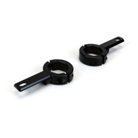 Denali Engine Guard / Frame Light Mount/ 32-38mm Diametre Tubes - Black