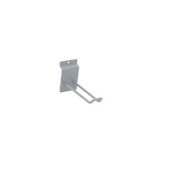 SW-Motech Double hook for sales display. L=100 mm. Powder-coated RAL 7005 matt. (DGS.00.910.80600)