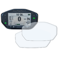 R&G Racing Dashboard Screen Protector Kit To Suit Ducati Monster 797 '14-, 821 '14-, 1200 '14-, 1200S '17-, 1200R '17-,  Supersport(S) '17-'20, Supers