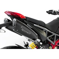 HP Corse Ducati Hypermotard 950 19-21 Evoxtreme 260mm Black Exhaust