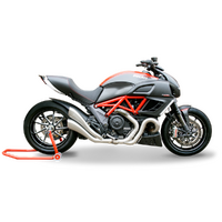HP Corse Ducati Diavel 1200 11-16 Hydroform Satin Exhaust