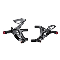 Bonamici Racing Rearsets To Suit Ducati Panigale Models (Black)