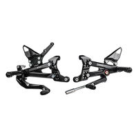 Bonamici Racing Rearsets To Suit Ducati Panigale V4 Models (Black) - EX DEMO
