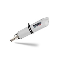 GPR Exhaust To Suit Bmw F 800 GS Adventure 2016-2018, Albus Evo4, Homologated legal slip-on exhaust including removable db killer and link pipe 